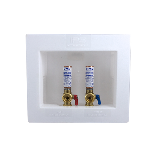 IPS&reg; 81998 Dual Drain Outlet Box With Arrester Valves, 1/2 in Pex