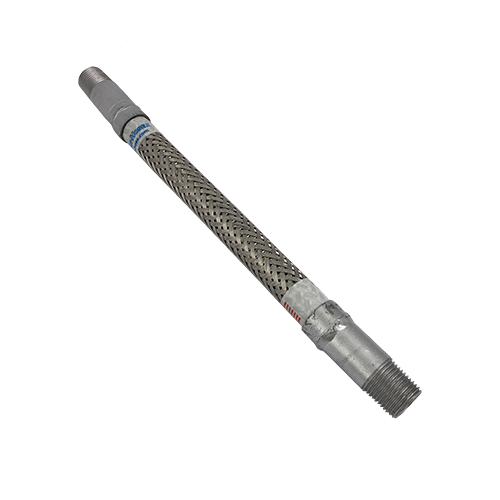 1/2 X 12 MIP SS FLEX CONNECTOR W/