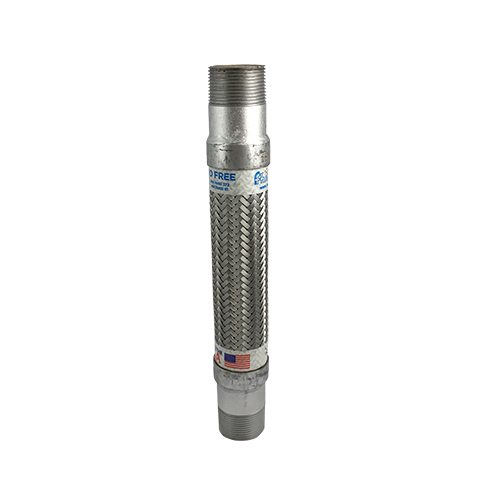 11/4 X 12 MIP SS FLEX CONNECTOR W/