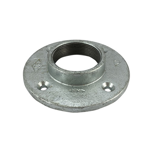 2 in Galvanized Malleable Floor Flange Gs