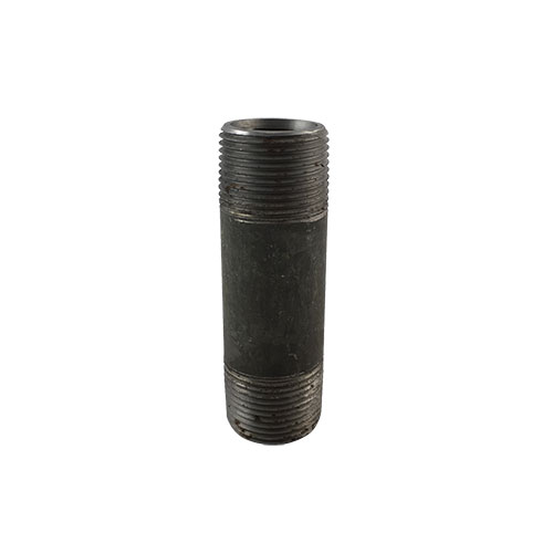 1 x 4 in Black Extra Heavy Nipple Gs