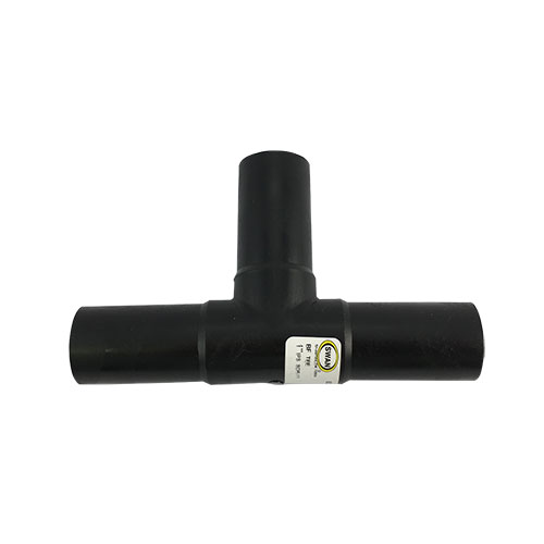 1 IRON PIPE SIZE TEE HIGH DENSITY POLYETHYLENE SDR11 AWWA 10003838