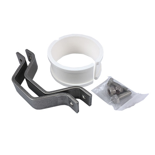3 SANITARY 304 SS WELD HANGER W/