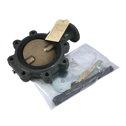 Hammond Valve 5211D010600 Butterfly Valve, 6 in