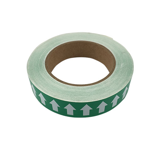 ARROW TAPE WHITE ON GREEN STYLE B 1