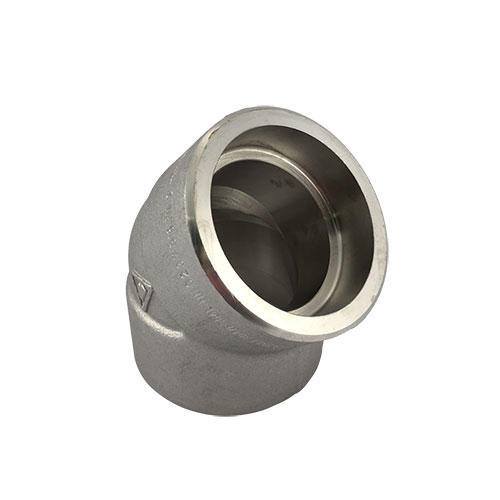 1 in Stainless Steel 304L Socket Weld 45 Gs