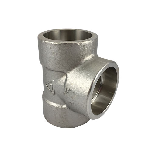 1 in Stainless Steel 304L Socket Weld Tee Gs