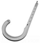 IPS 93161 3 in Pvc Sch 30 J-Hook