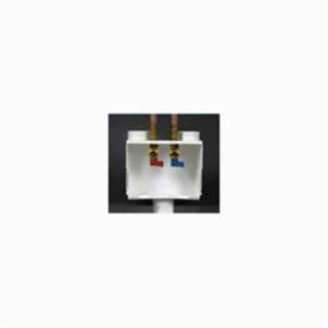 IPS&reg; 82056 Dual Drain Outlet Box With 1/4 Turn Valve, 1/2 in Pex