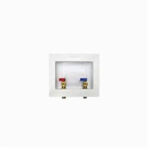 IPS&reg; 82064 Center Drain Outlet Box With 1/4 Turn Valves, 1/2 in Sweat