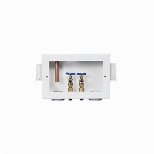 IPS&reg; 82340 TT Series Dual Drain Outlet Box With 1/2 in Sweat Valves, 2 in Slipnut Drain
