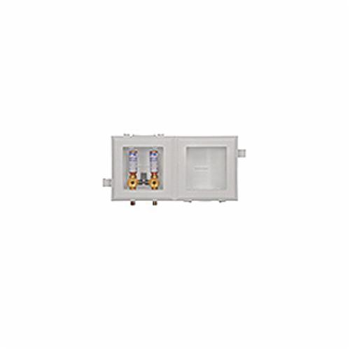 IPS&reg; 82921 Dual Outlet Box System With Hammer Arresters, 1/2 in Pex