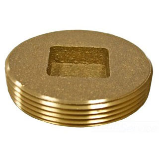 1 1/2 NH BRASS CO PLUG COUNTERSUNK