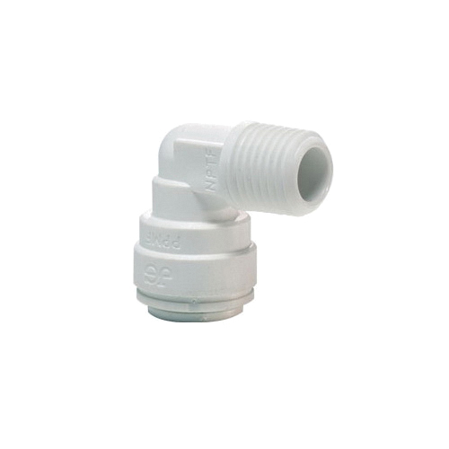 John Guest&reg; Pp480821W 90 Elbow, 1/4 x 1/8 in