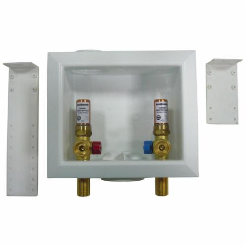 Jones Stephens&trade; B05946 Center Outlet Box With Hammer Arrester, 1/2 in Male Sweat