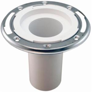 CF3LB6AMR 3 PVC CL FL W/SS RING LESS K/O (6 IN LG)
