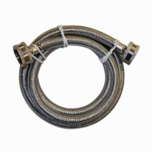 Braided Washing Machine Connector, 3/4 x 3/4 in Female Hose, 72 in Length