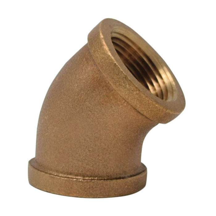 1-1/4 in Bronze Street 45 Elbow No Lead Gs