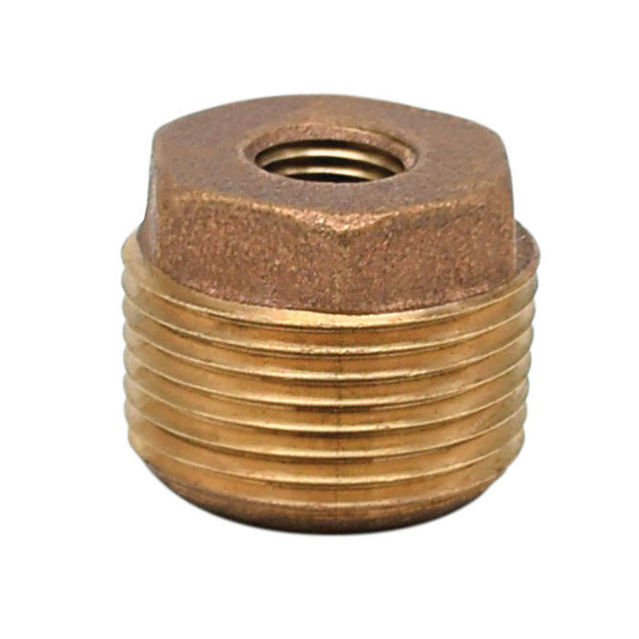 1 x 1/4 in Brass Hex Bushing Gs