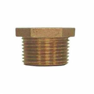 1-1/2 x 1/2 in Brass Hex Bushing Lead Free Gs