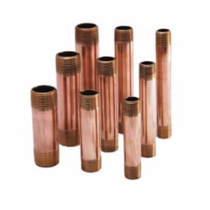 1-1/2 x 10 in Brass Nipple