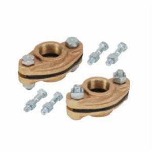 1-1/2 in Meter Flange Kit, Brass Bolts/Nuts Gasket
