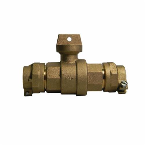 A.Y. Mcdonald 5133-165 Ball Curb Stop, 1 in