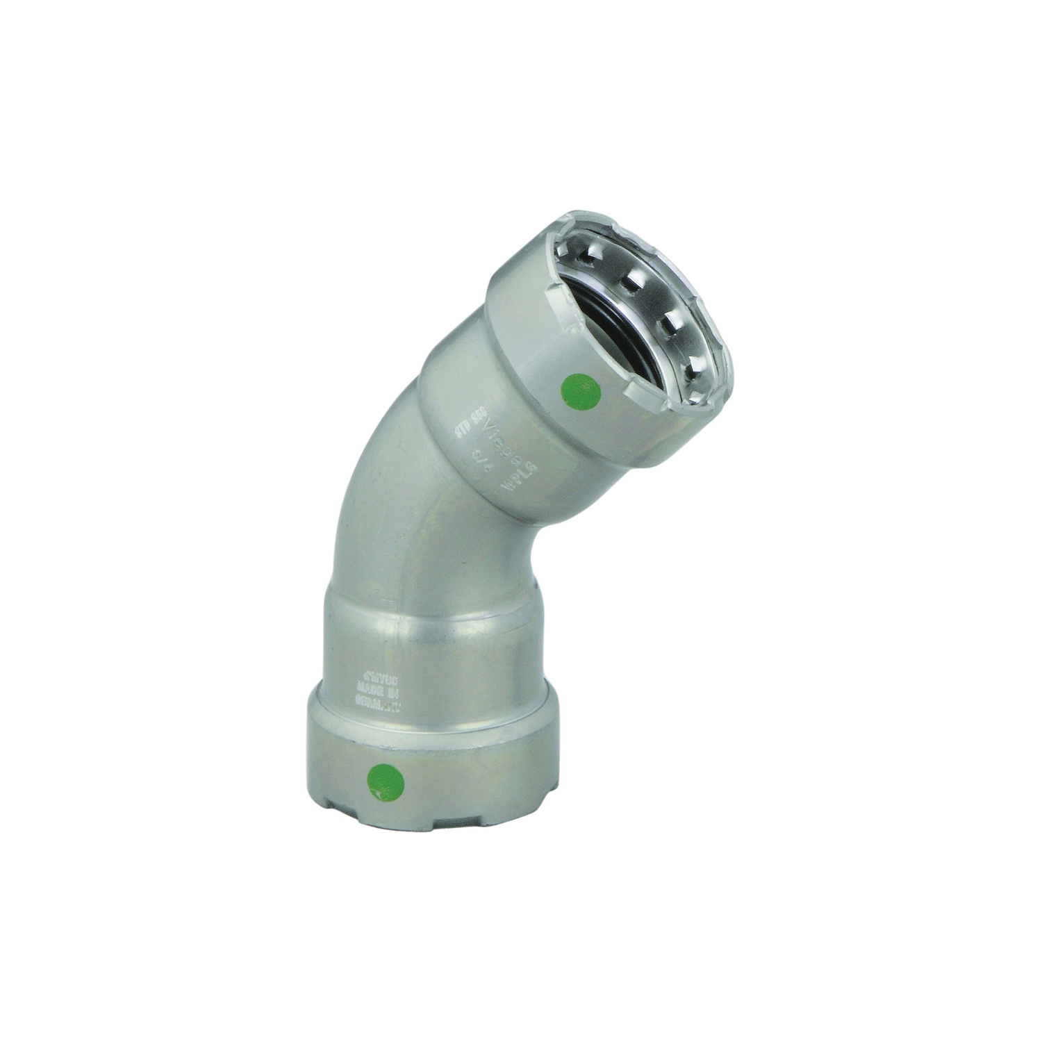 Megapress® 25230 45 Deg Pipe Elbow, 1/2 in