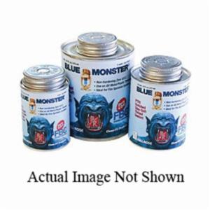 Blue Monster&reg; 76025 Light Blue Stay Soft Thread Sealant, 1/2 pt