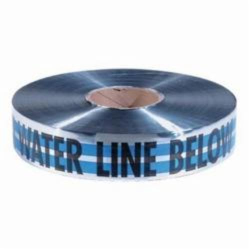 2" WIDE BLUE (WATER) DETECT TAPE 1000 FT ROLL
