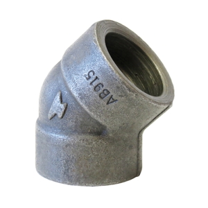 1 in 3000Lb Forged Steel 45 Socket Weld