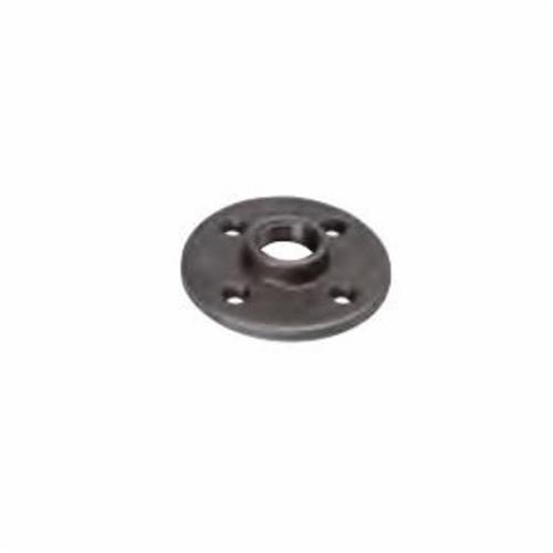 3/8 in Black Malleable Iron Floor Flange Gs