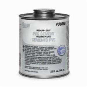 Oatey&reg; 30886 Medium Gray Pvc Cement, 32 oz
