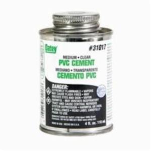 Oatey&reg; 31017 Medium Clear Pvc Cement, 4 oz