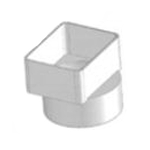 Royal&reg; P1926 Downspout Adapter, 3 x 4 x 4 in