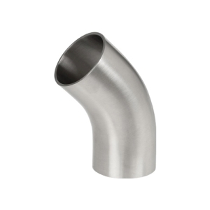 2 in Sanitary 304 SS Weld 45