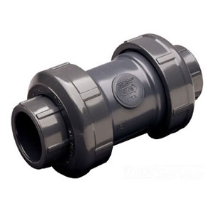 2229-010 1 in Pvc True Union Ball Check Valve