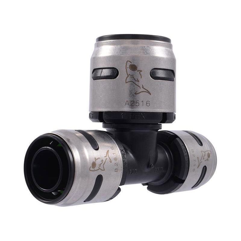 Sharkbite&reg; K413Wp2 Tee, 3/4 x 3/4 x 1 in