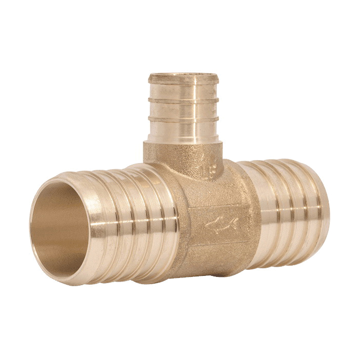 Sharkbite&reg; Uc08353522 Crimp Tee, 1-1/4 x 1-1/4 x 3/4 in