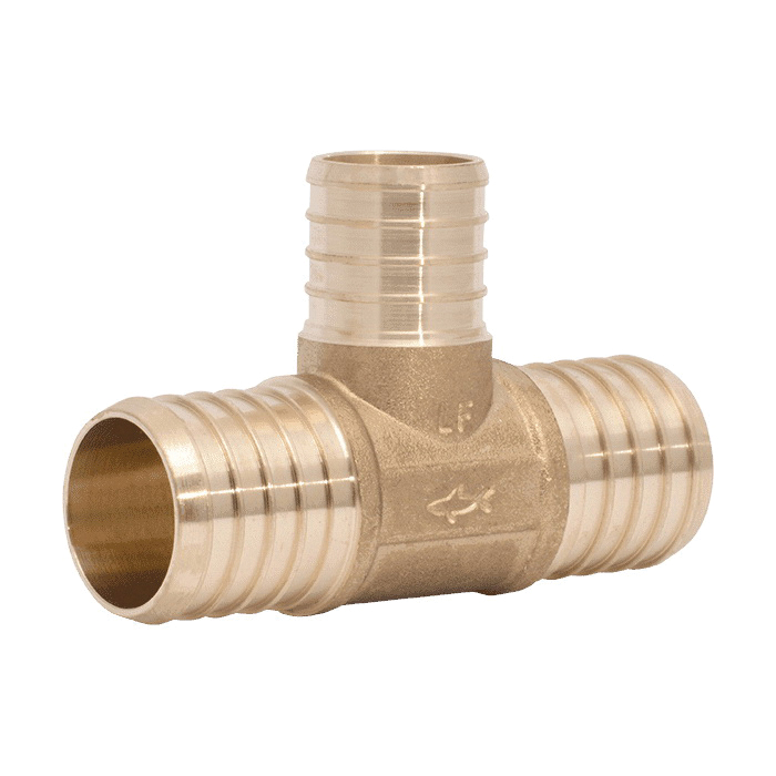Sharkbite&reg; Uc08353528 Crimp Tee, 1-1/4 x 1-1/4 x 1 in