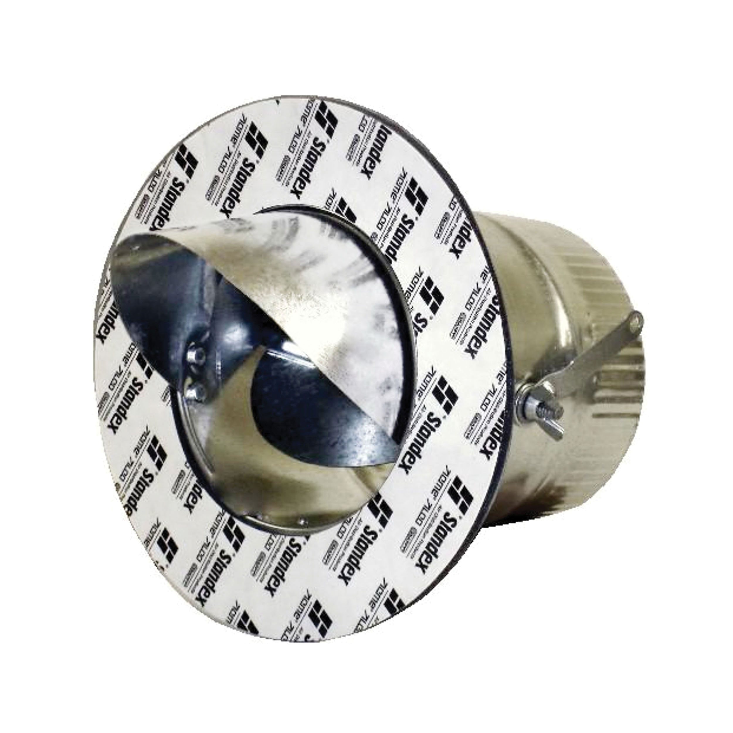 Snappy&trade; 170-6 Adhesive Take-Off With Scoop and Damper, 6 in