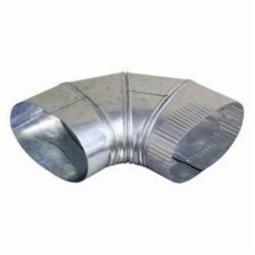 Snappy&trade; 6035-6 Flat Oval Elbow, 6 in, 90 deg