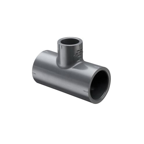 801-530F 6 x 3 in Pvc Tee Sch 80 FAB