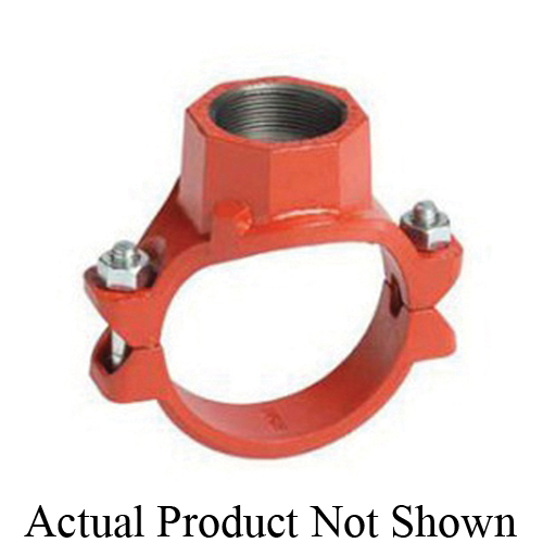 Victaulic&reg; Cb6492Nge1 Mech Tee, 2 x 1-1/4 in