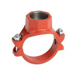 Victaulic&reg; Cc0192Npt0 Mech Tee, 2-1/2 x 1-1/4 in