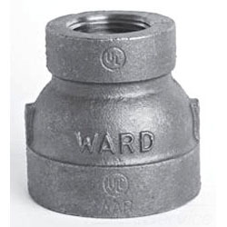 1 x 1/2 in Black Coupling 300Lb