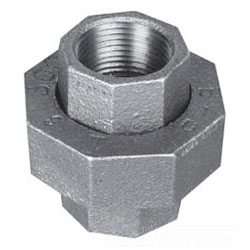 1 in Black 250Lb Union