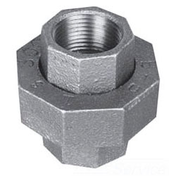 1 in Black 300Lb Union