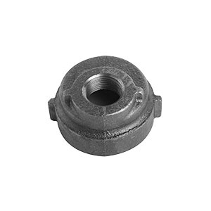 1 x 3/4 in Black Cast Iron Eccentric Reducer