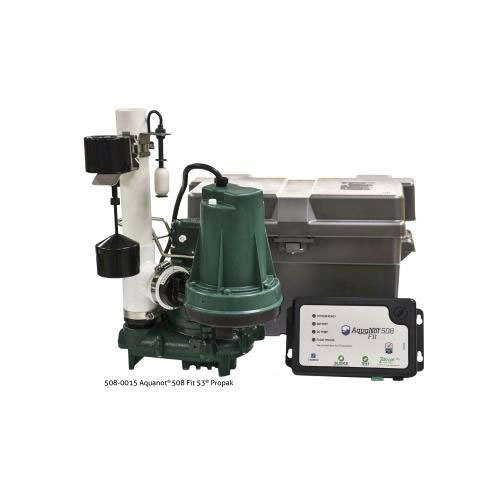 Zoeller® 508-0015 508 Combo Primary and Aquanot Fit Backup Sump Pump System